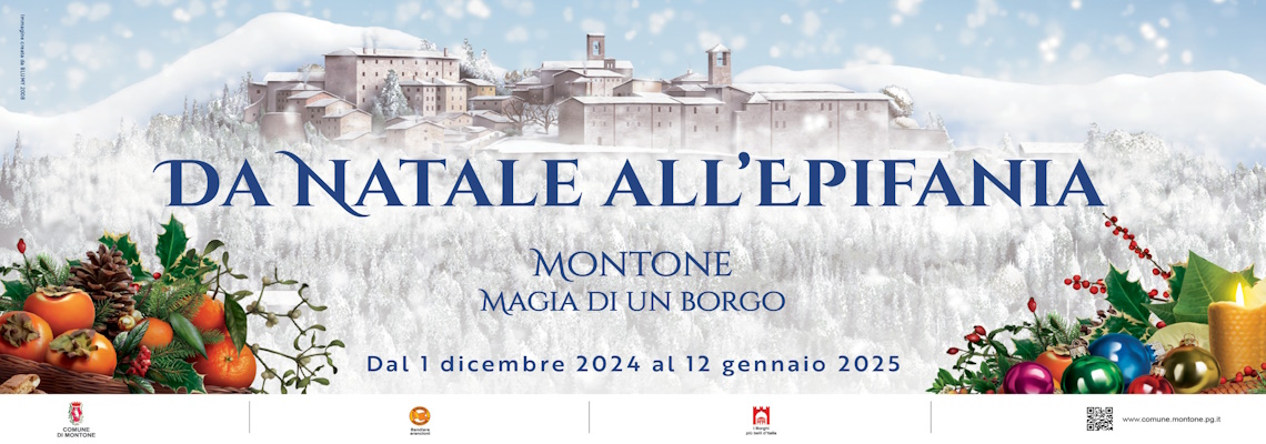 playbill Montone: from Christmas to Epiphany - Montone